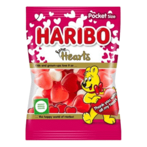 Haribo Love Hearts 100g | Гумени Бонбони