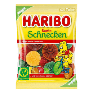 Haribo Bunte Schnecken Veggie 160g | Гумени Бонбони